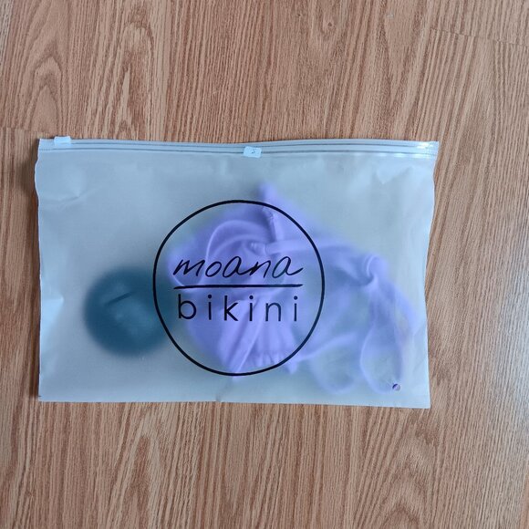 Moana Bikini Grape Tri Top - Picture 3 of 3